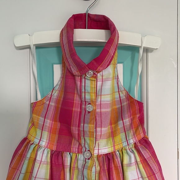 Cute 24M button down halter dress 👗 - Picture 2 of 3